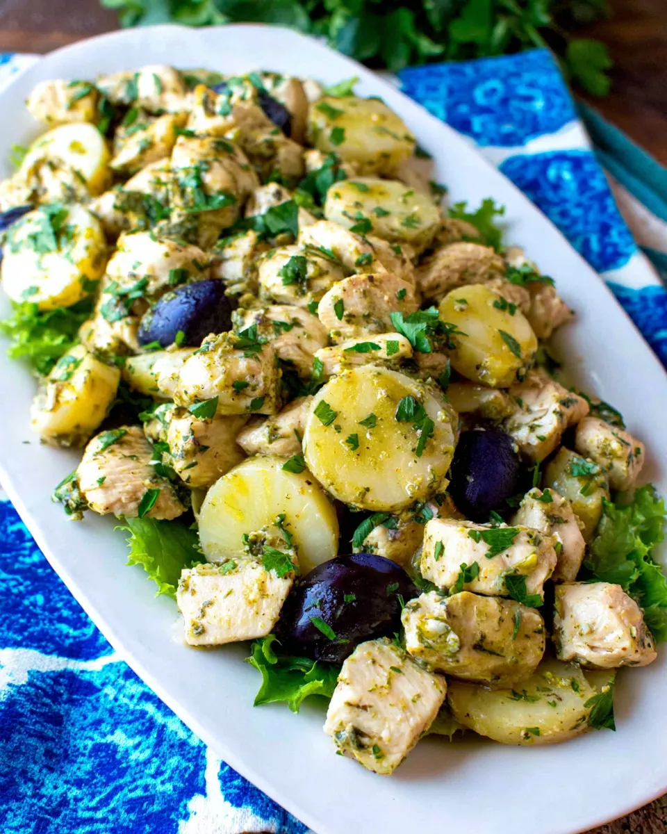Delicious Chicken and Hearts of Palm Salad dish photo