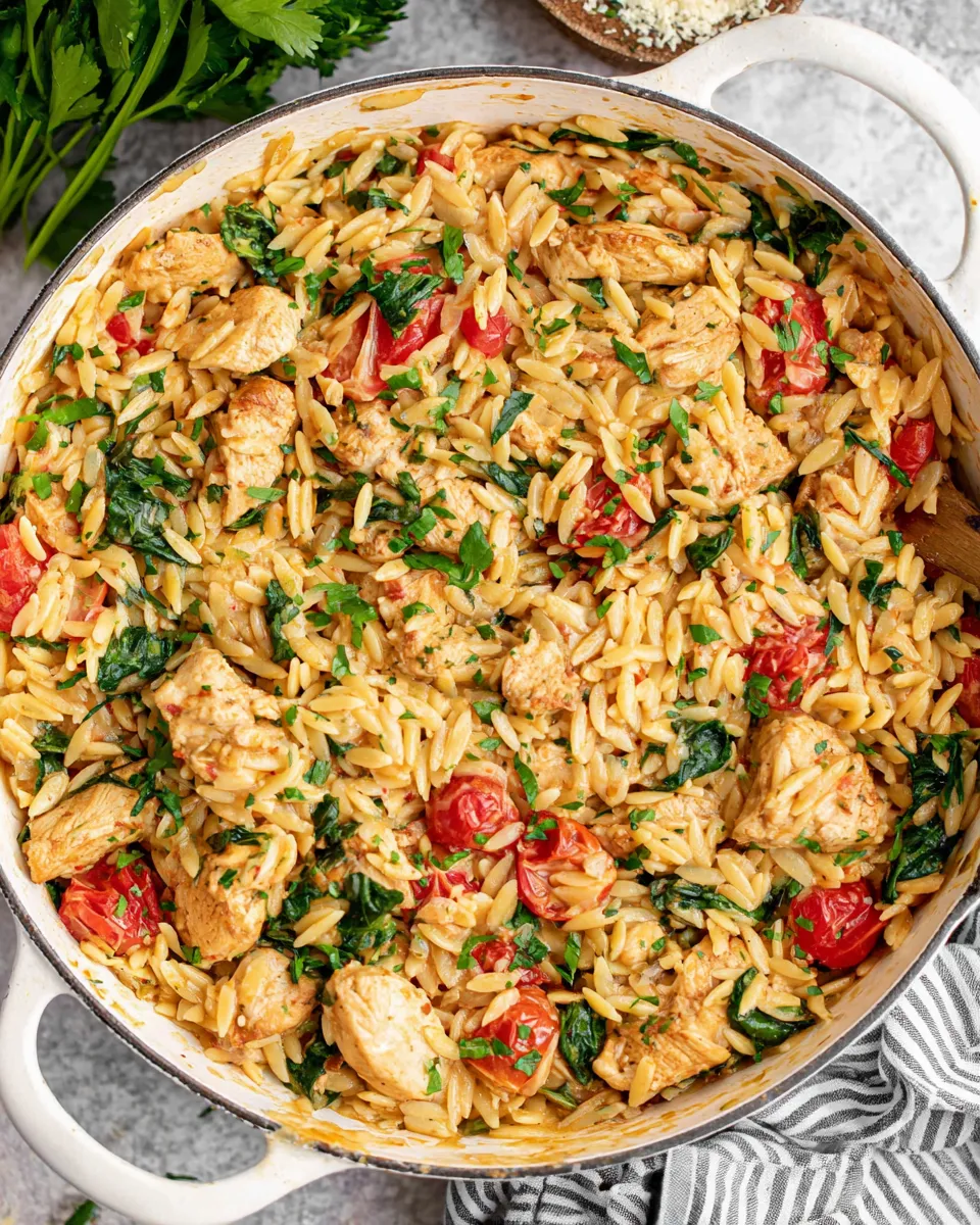 Classic Chicken and Orzo image