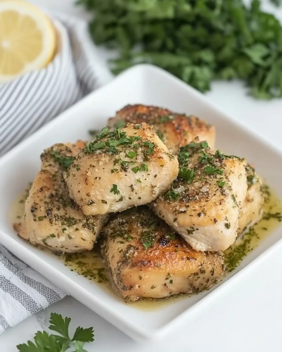 Easy Chicken with Garlic and Parsley dish photo