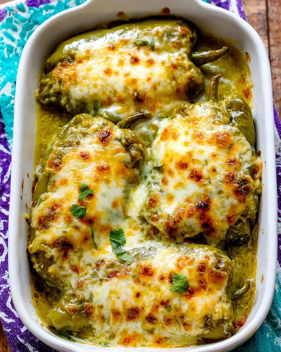 Homemade Chicken with Green Chiles and Cheese recipe photo