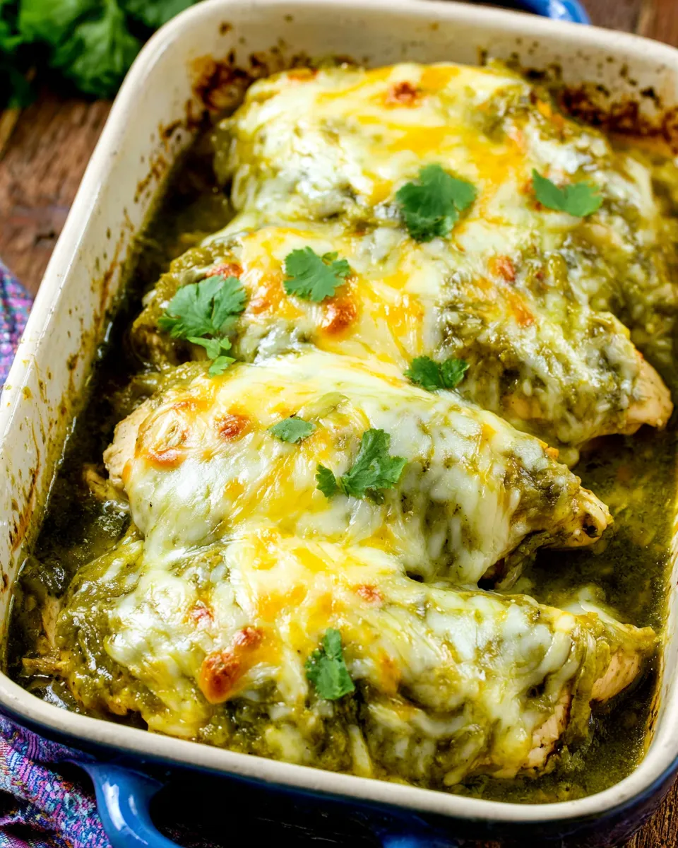 Classic Chicken with Green Chiles and Cheese dish photo