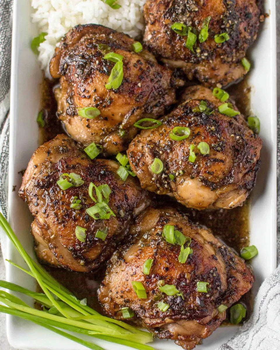 Classic Chinese Five-Spice Chicken Thighs image