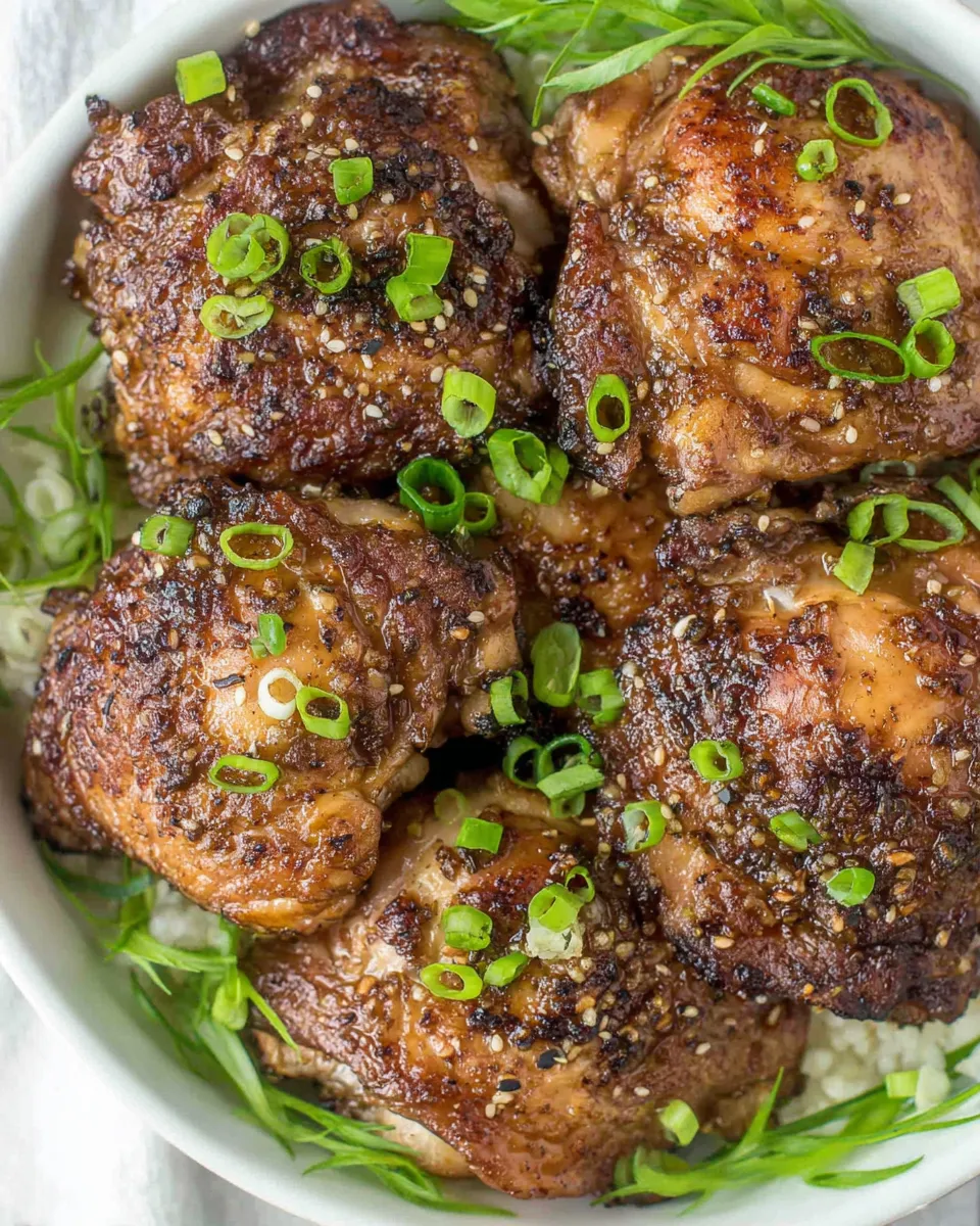 Easy Chinese Five-Spice Chicken Thighs recipe photo