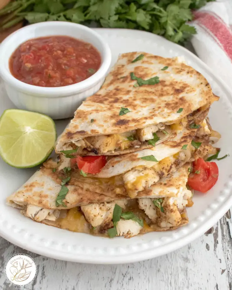 Homemade Chipotle Chicken Quesadillas photo
