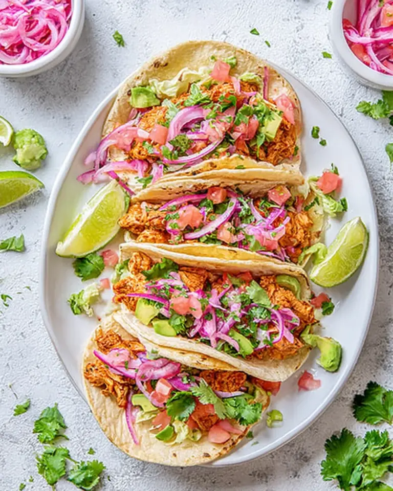 Homemade Chipotle Chicken Tacos recipe photo