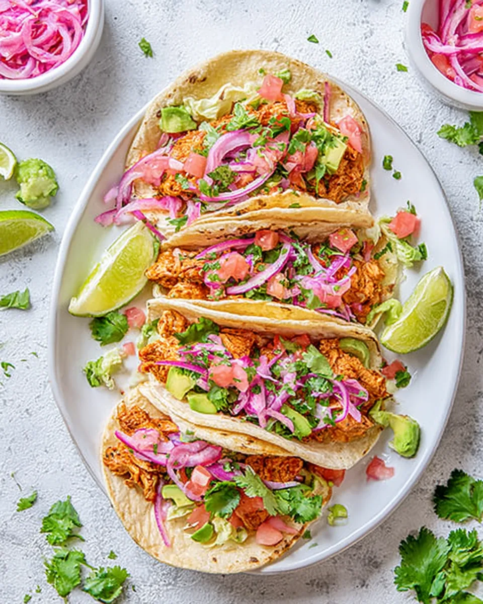 Homemade Chipotle Chicken Tacos recipe photo