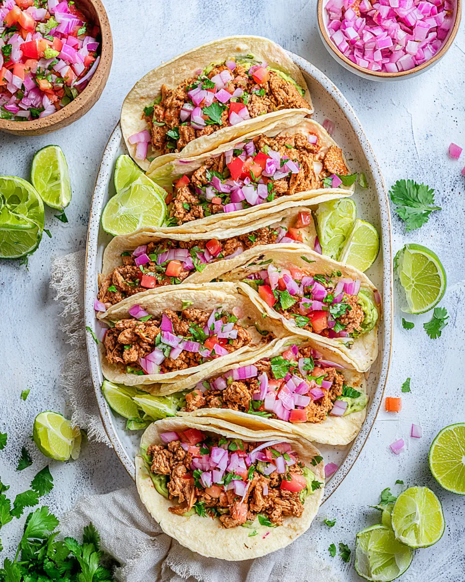 Classic Chipotle Chicken Tacos dish photo