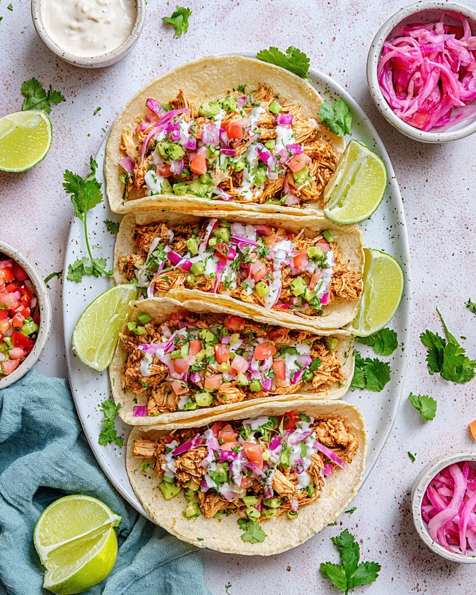 Delicious Chipotle Chicken Tacos image