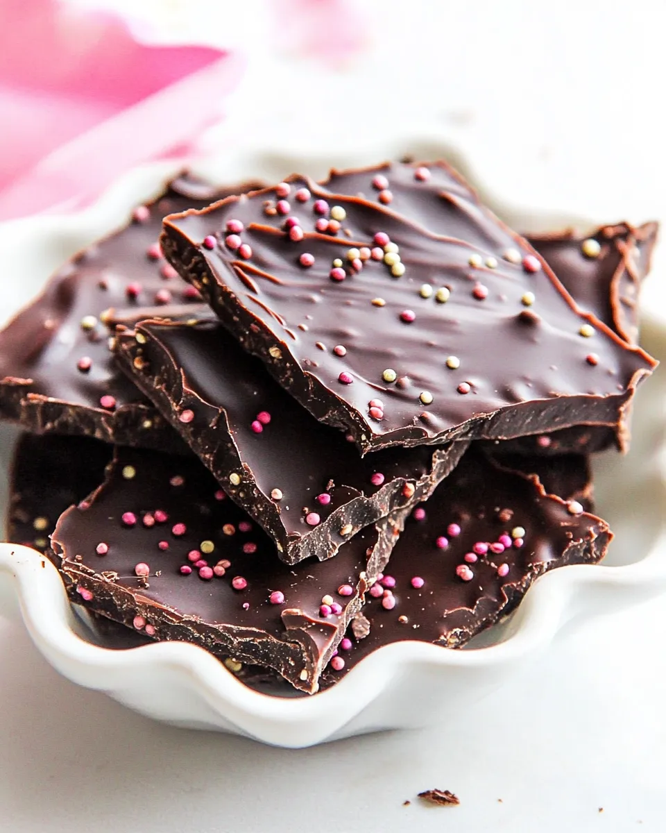 Classic Chocolate Quinoa Bark image