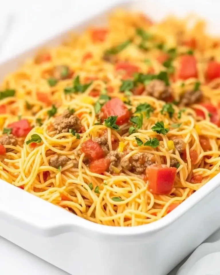 Homemade Church Supper Spaghetti photo