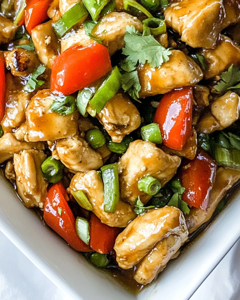 Easy Cilantro Chicken Stir Fry picture