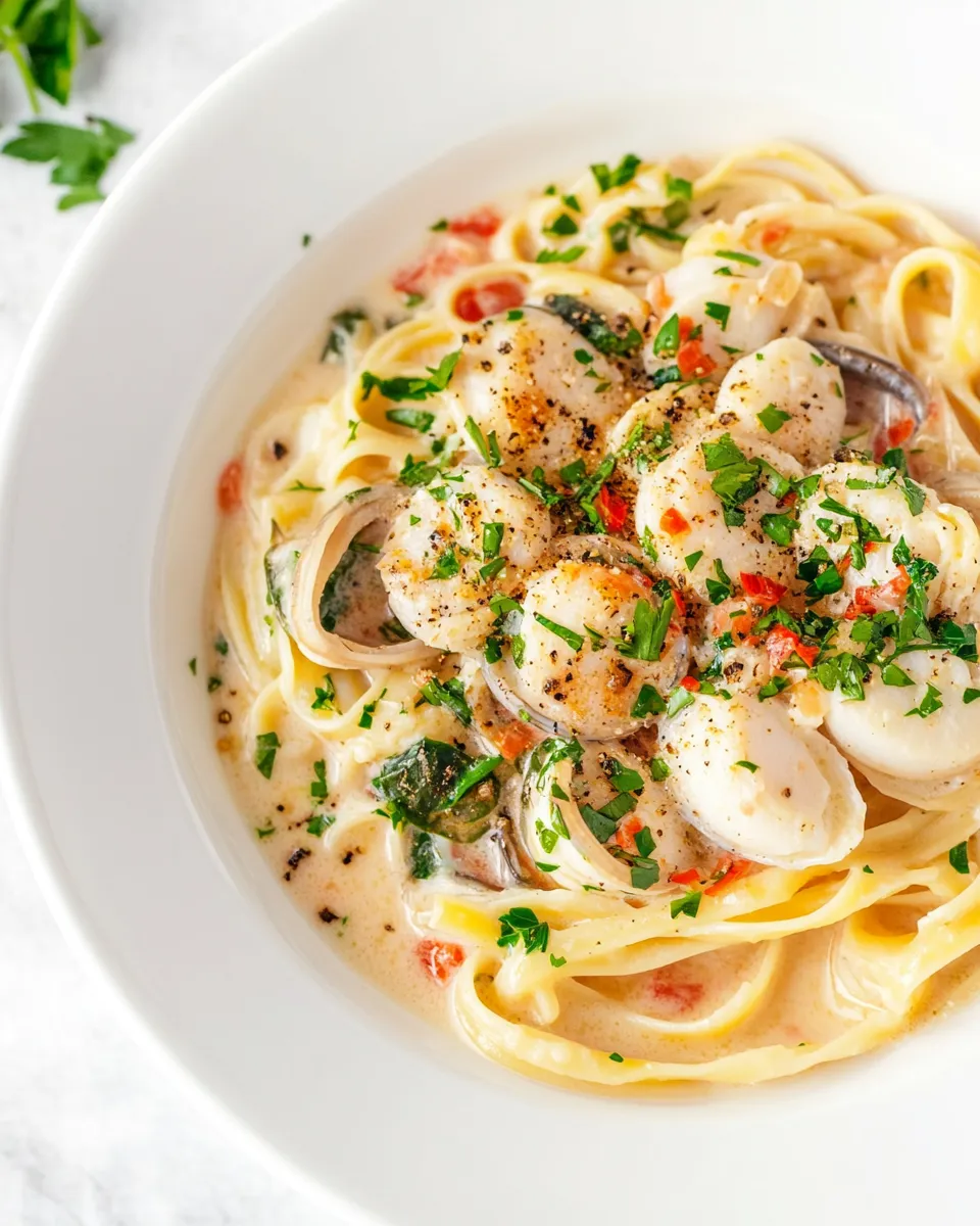 Homemade Clam Linguine photo
