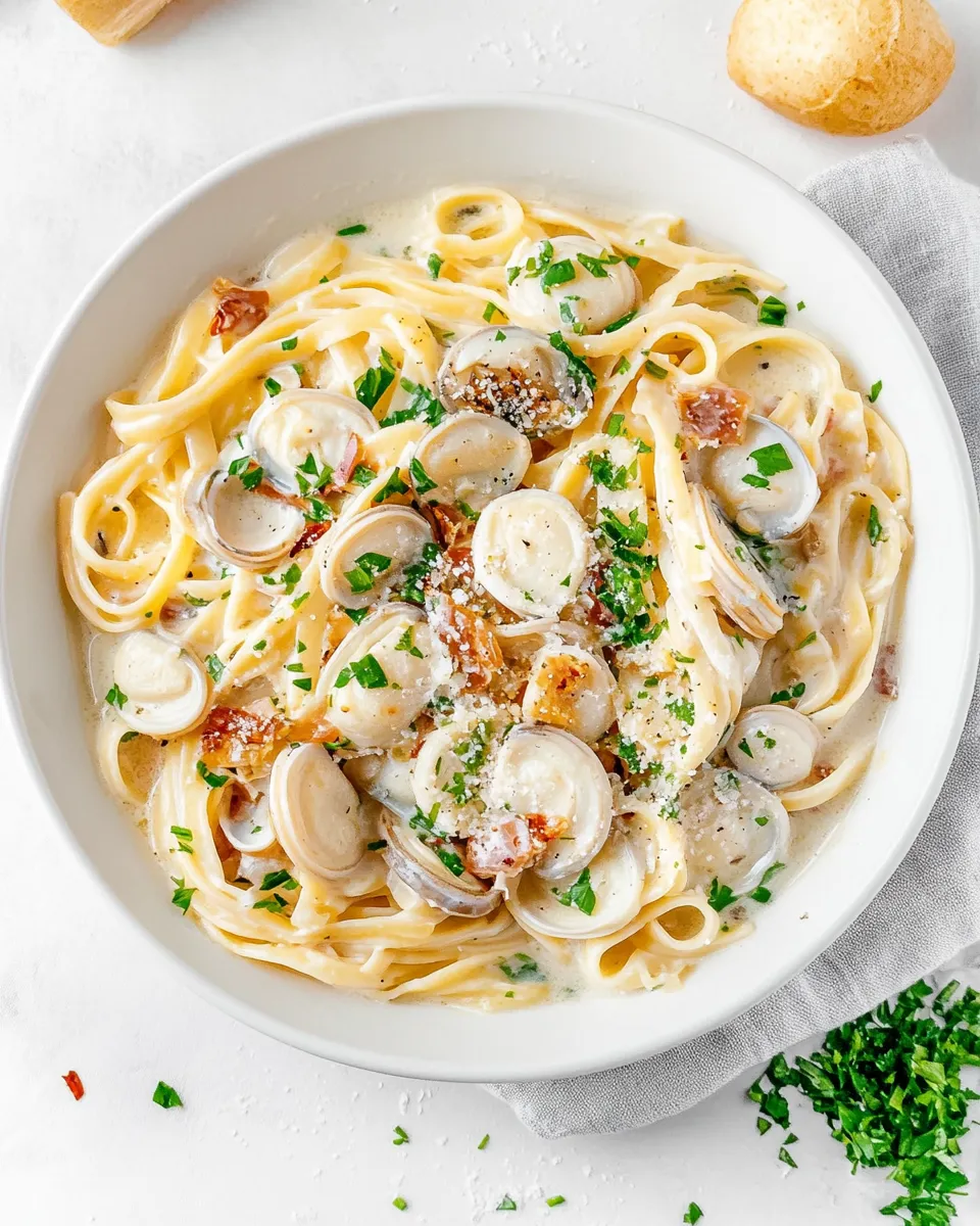 Easy Clam Linguine image
