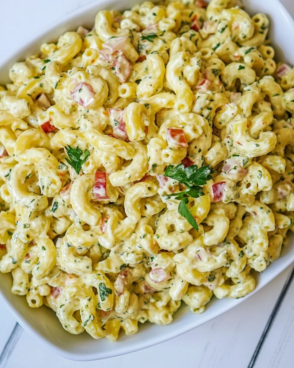 Easy Classic Macaroni Salad picture