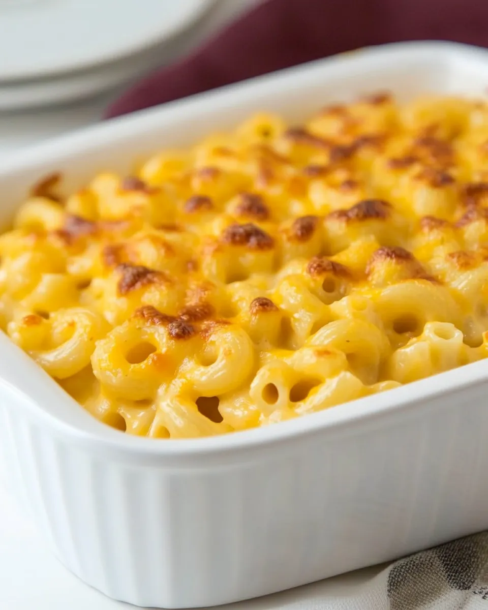 Delicious Classic Macaroni and Cheese shot