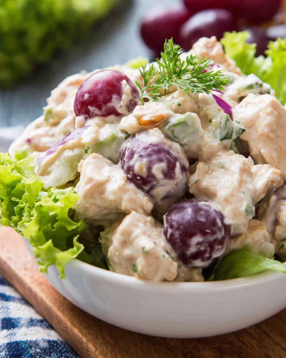 Classic Clean Eating Chicken Salad recipe image