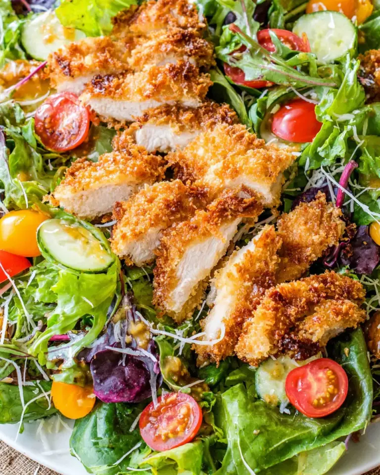 Homemade Coconut Chicken Salad with Warm Honey Mustard Vinaigrette recipe photo