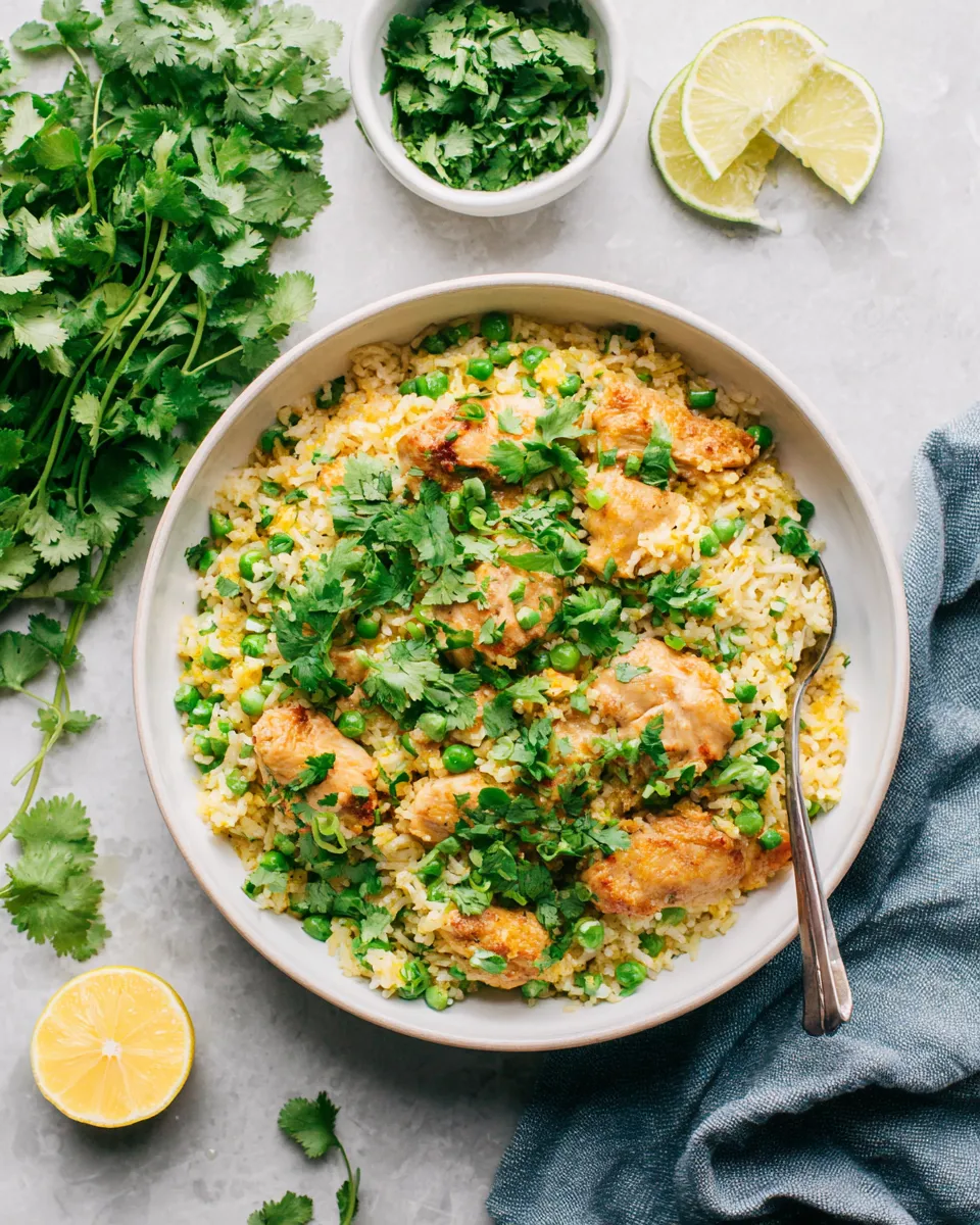 Classic Coconut Chicken and Rice dish photo