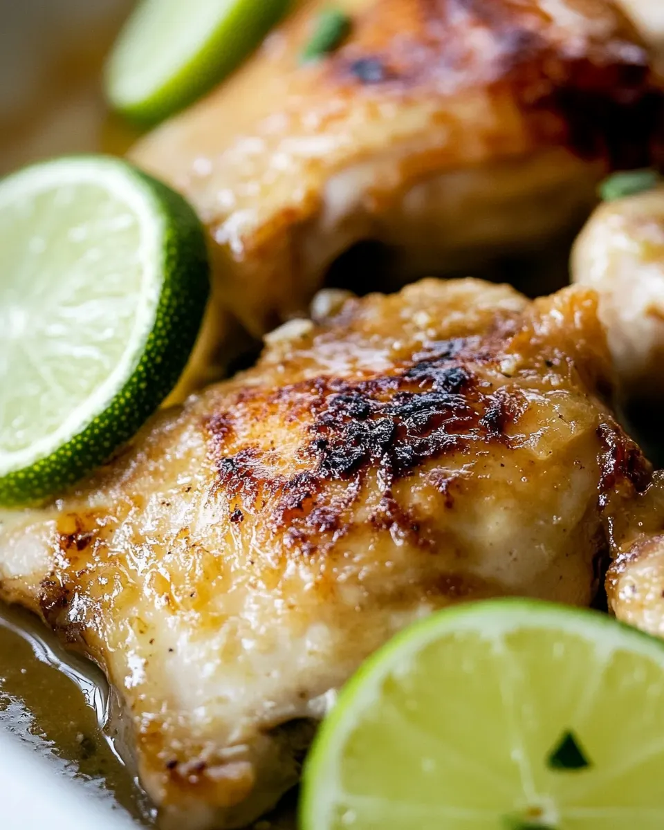 Classic Coconut Lime Skillet Chicken image