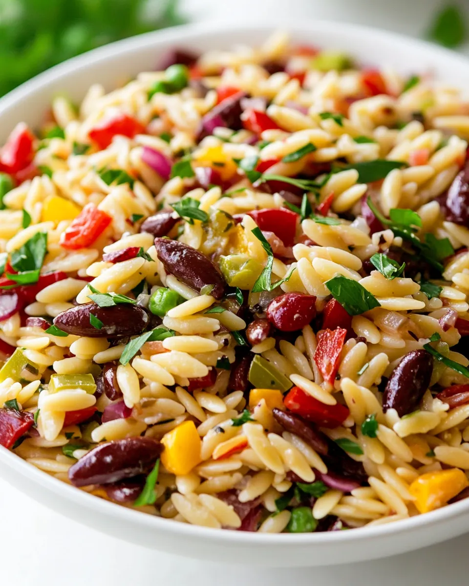 Classic Confetti Orzo Salad image