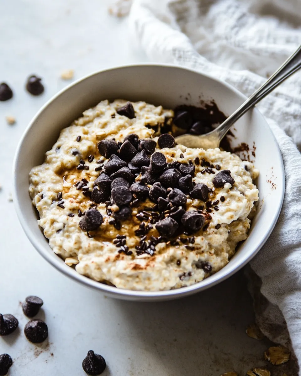 Classic Cookie Dough Protein Oatmeal image