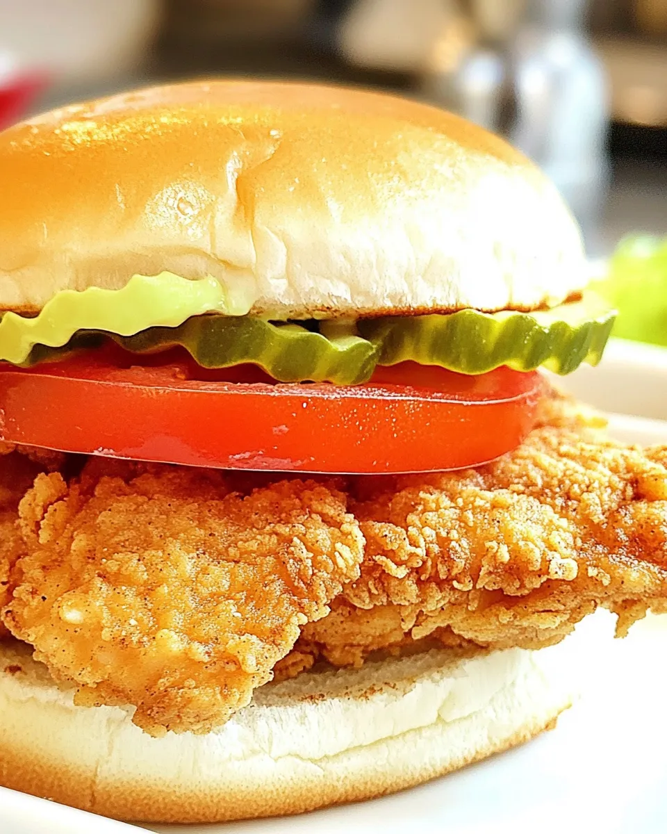 Easy Copycat Chick-fil-A Chicken Sandwich: Perfect Homemade Version for Any Day recipe image