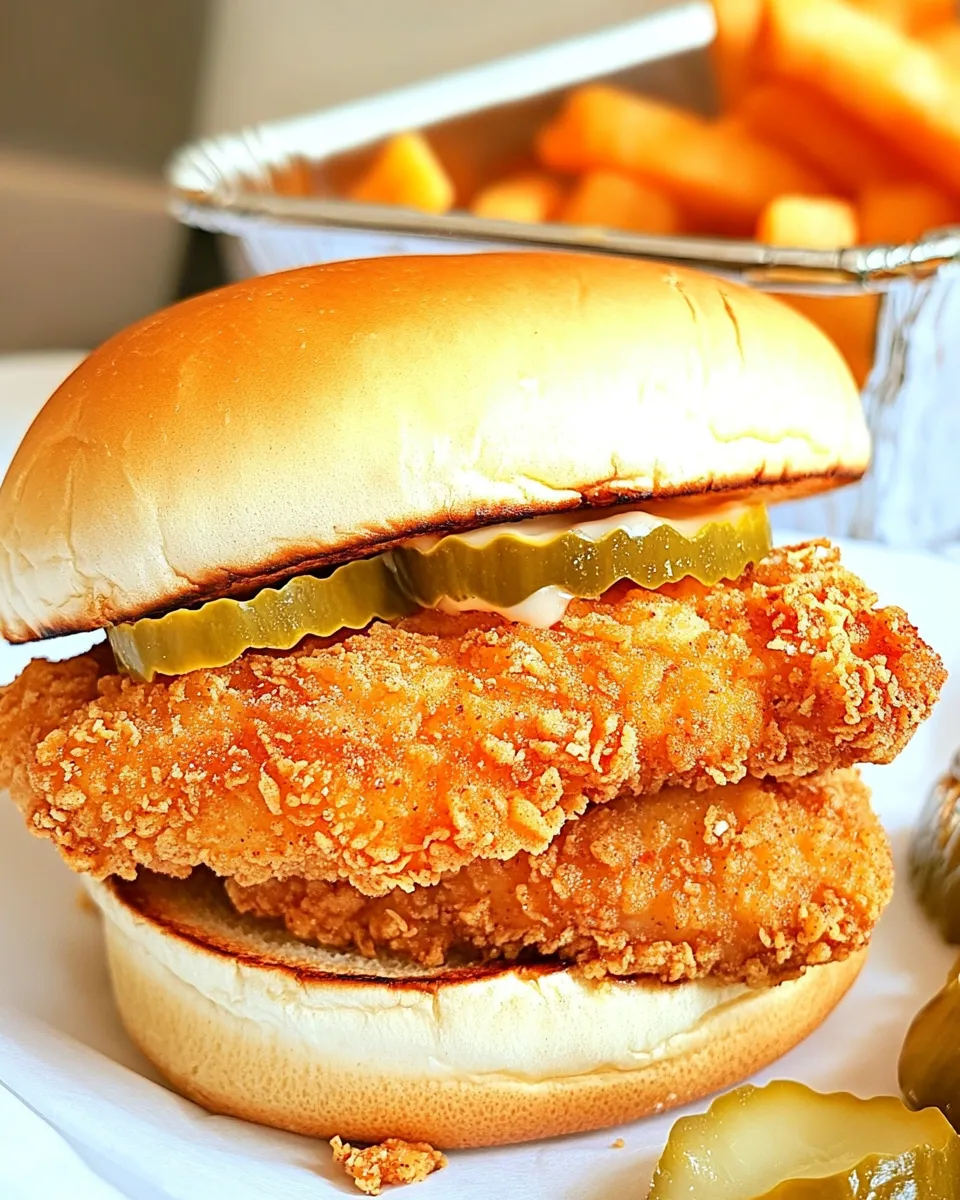 Delicious Copycat Chick-fil-A Chicken Sandwich: Perfect Homemade Version for Any Day dish photo