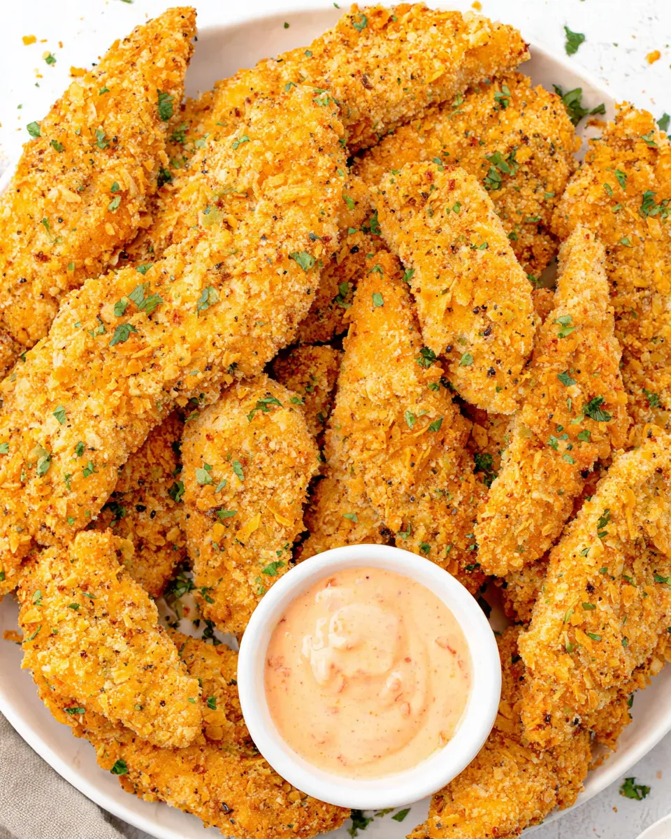 Easy Cornflake Chicken Tenders recipe photo