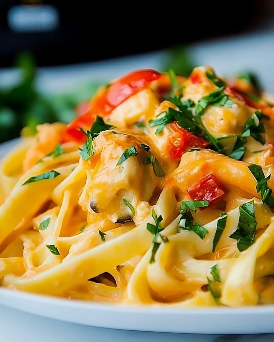 Easy Crawfish Fettuccine recipe photo