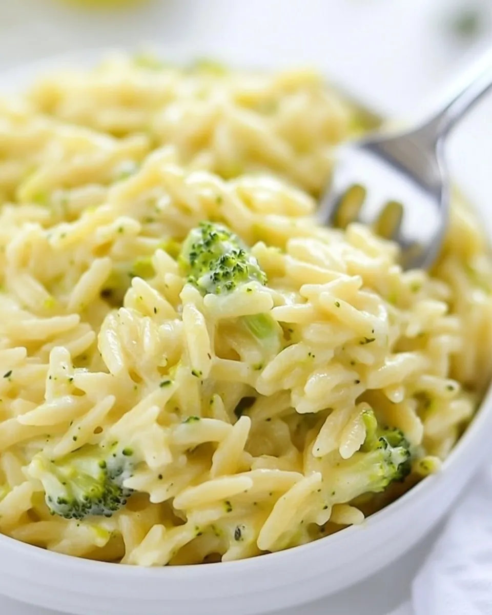 classic Creamy Broccoli Orzo image