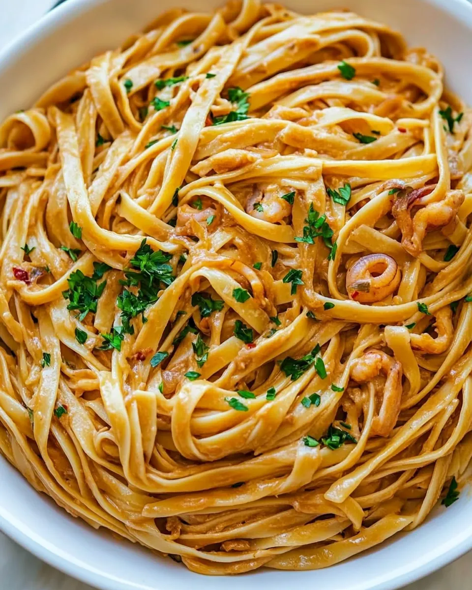 classic Creamy Calamari Fettuccine image