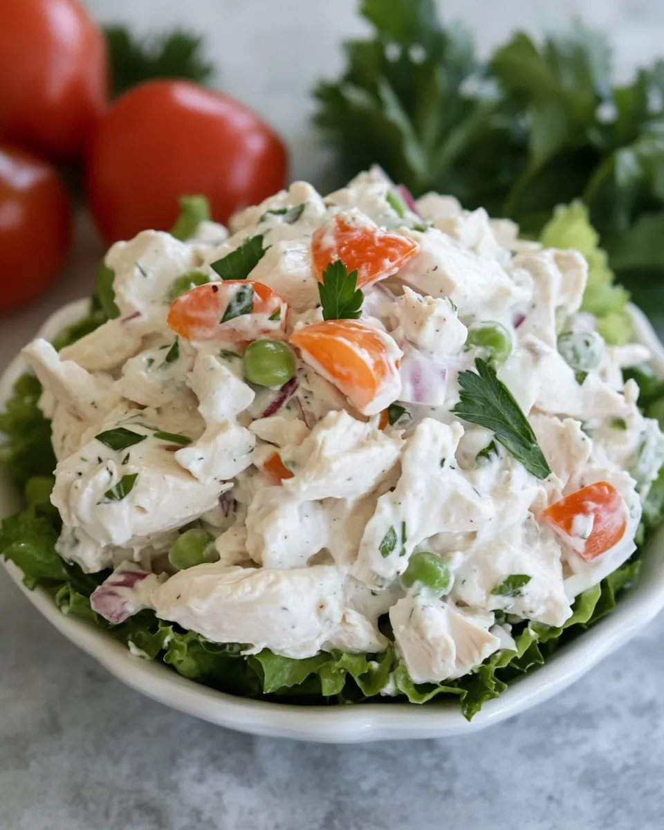 Homemade Creamy Chicken Salad photo