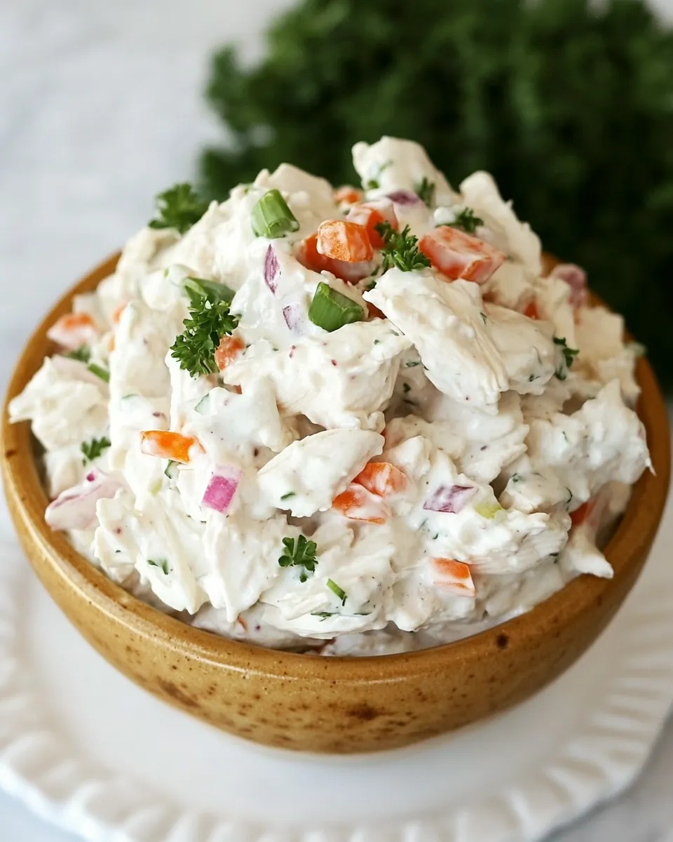 Classic Creamy Chicken Salad image