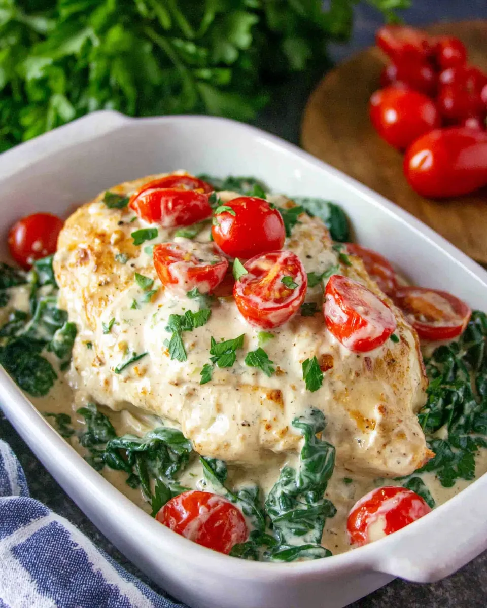 Homemade Creamy Greek Chicken photo