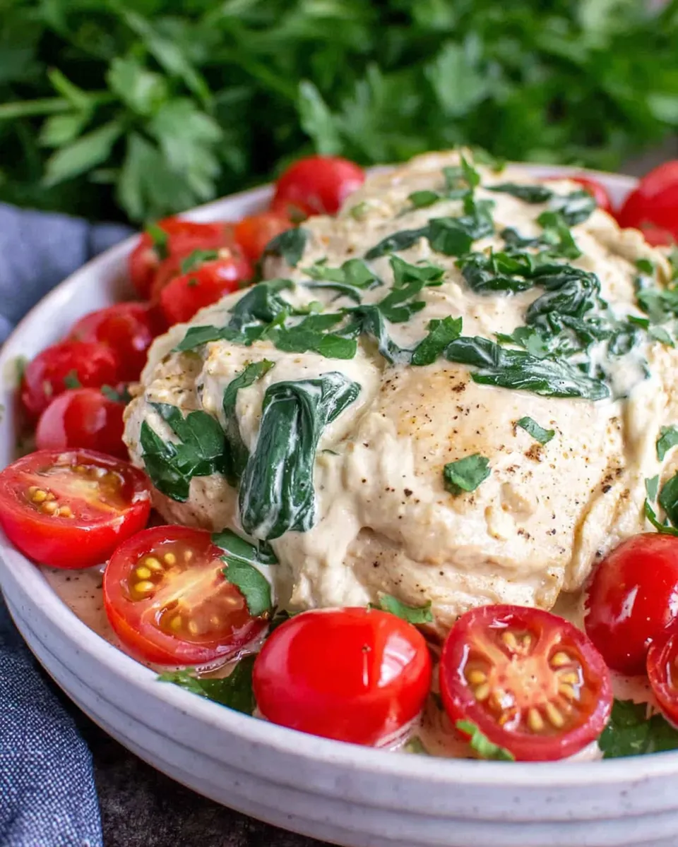 Classic Creamy Greek Chicken image