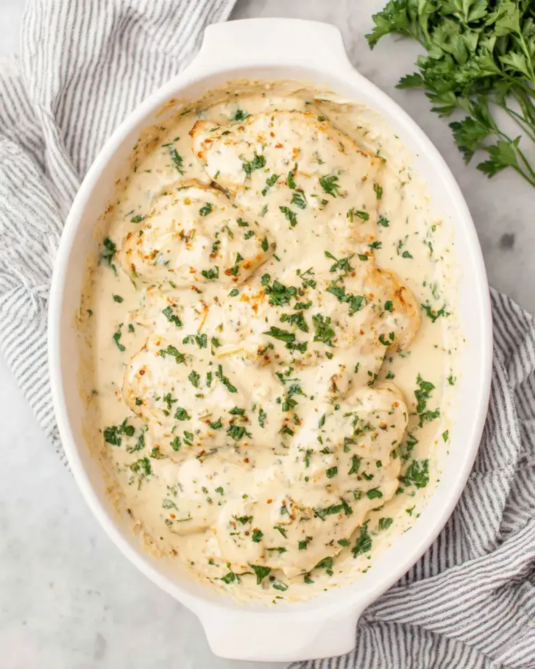 Homemade Creamy Herb Chicken photo