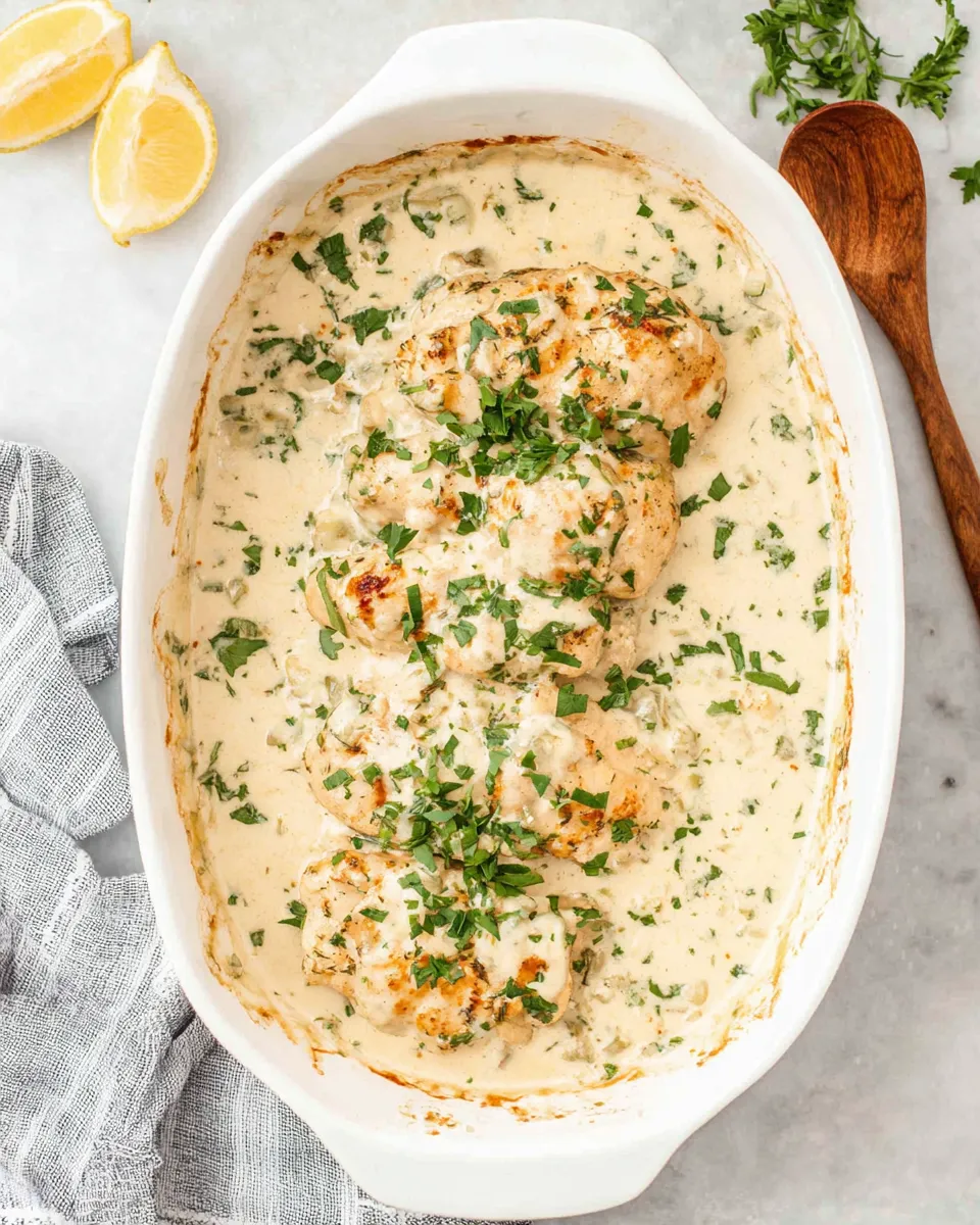 Classic Creamy Herb Chicken image