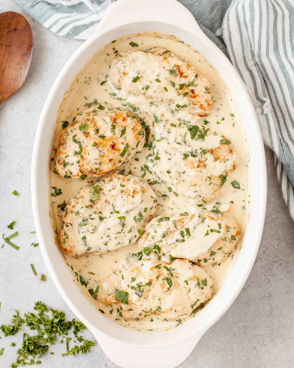 Delicious Creamy Herb Chicken dish photo
