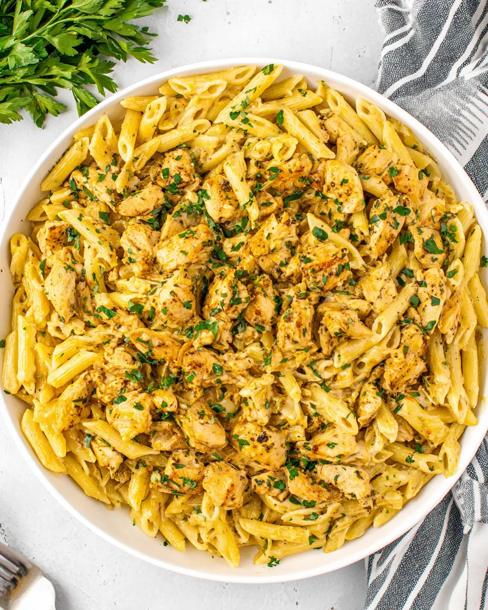 Homemade Creamy Jerk Chicken Pasta photo