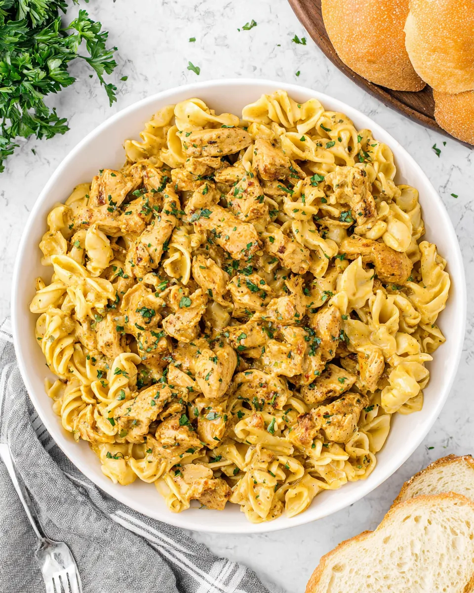 Easy Creamy Jerk Chicken Pasta recipe image