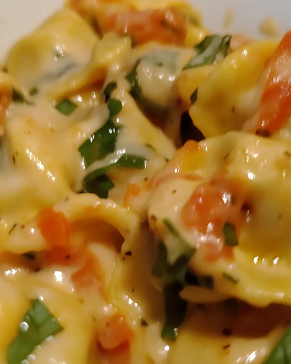Delicious Creamy Tomato Tortellini dish photo