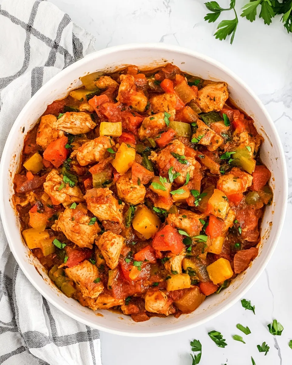 Classic Creole Chicken image