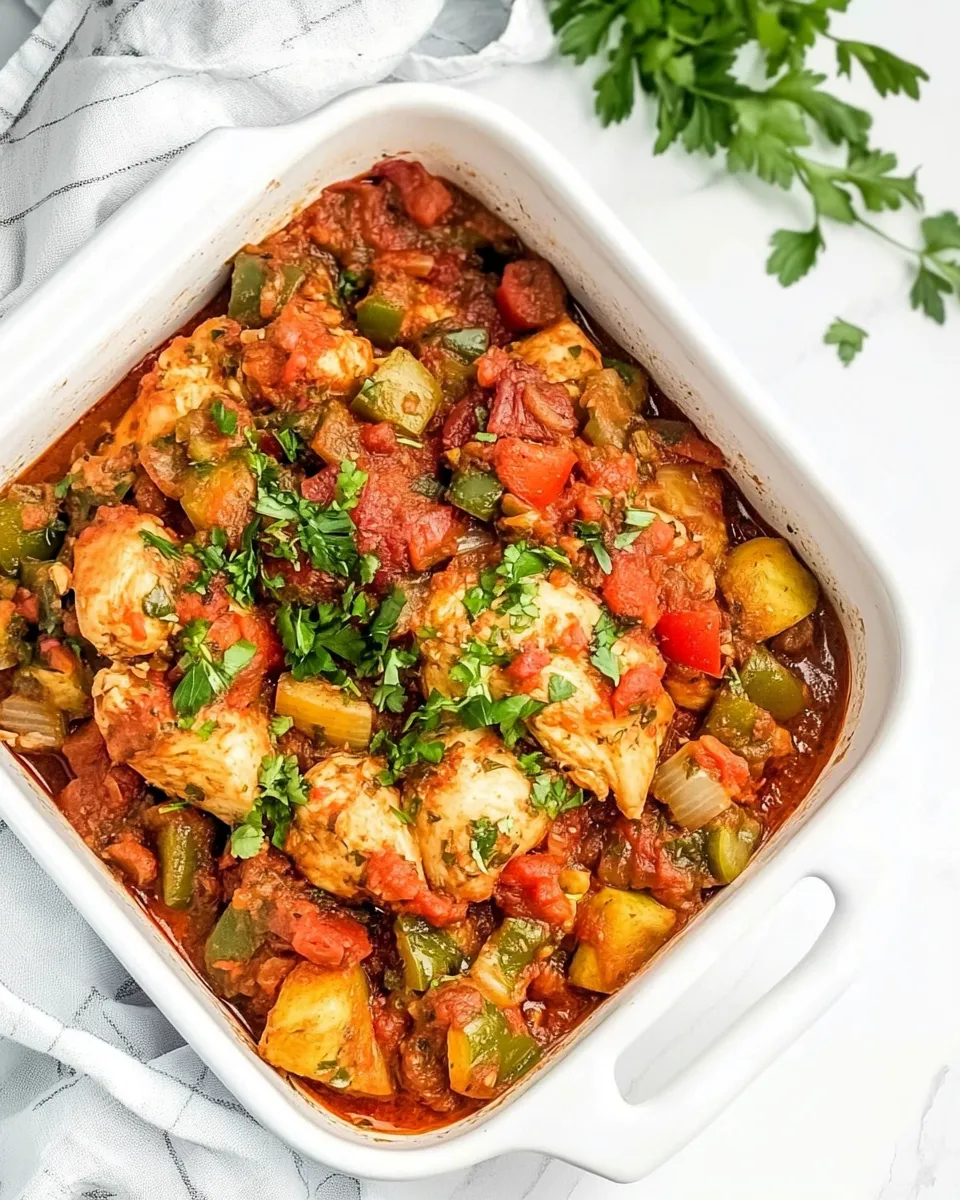 Easy Creole Chicken recipe image