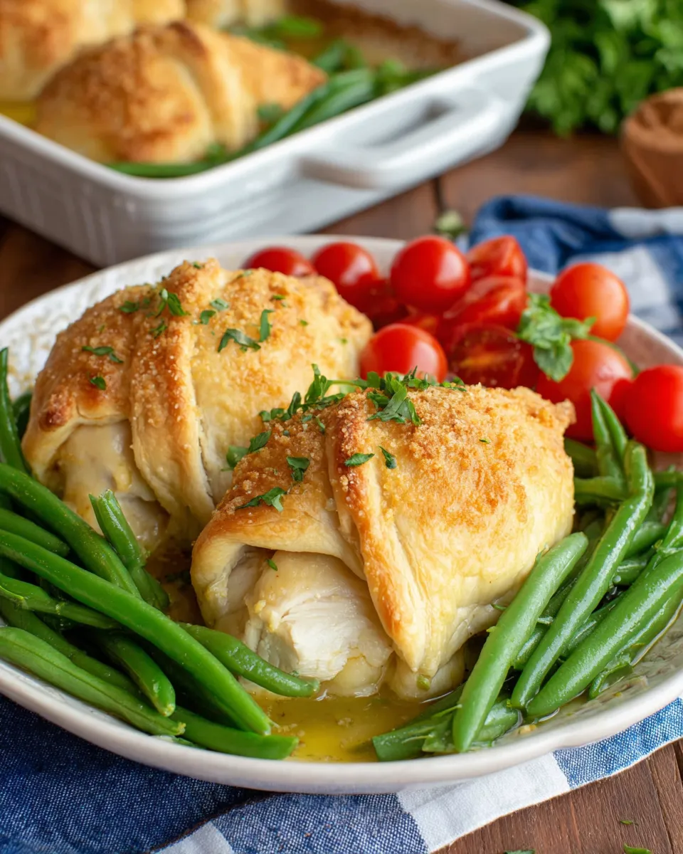 Homemade Crescent Chicken Bundles photo