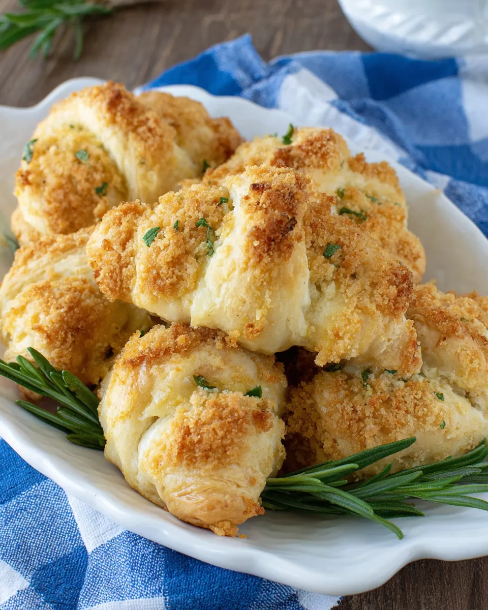 Delicious Crescent Chicken Bundles dish photo
