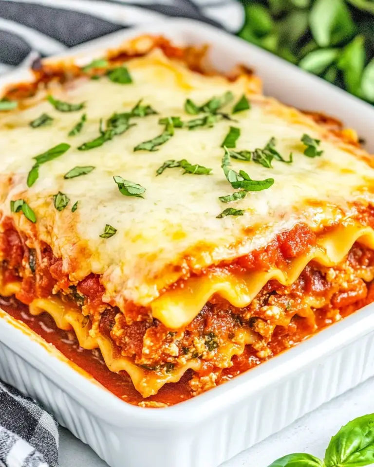 Homemade Crescent Lasagna photo