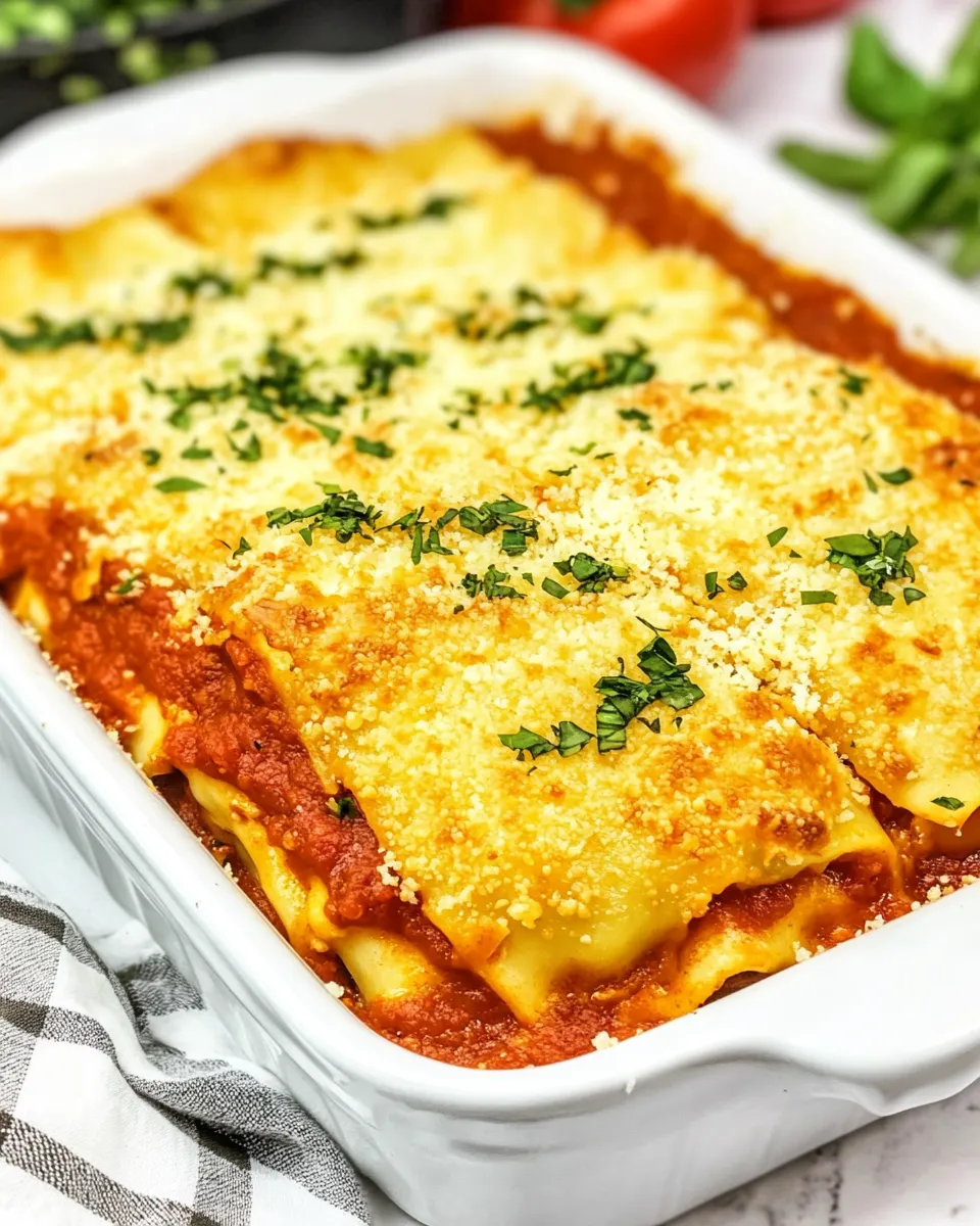 Delicious Crescent Lasagna dish photo