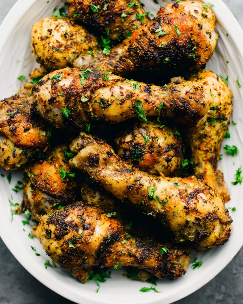 Homemade Crispy Air Fryer Chicken Legs (Drumsticks) recipe photo