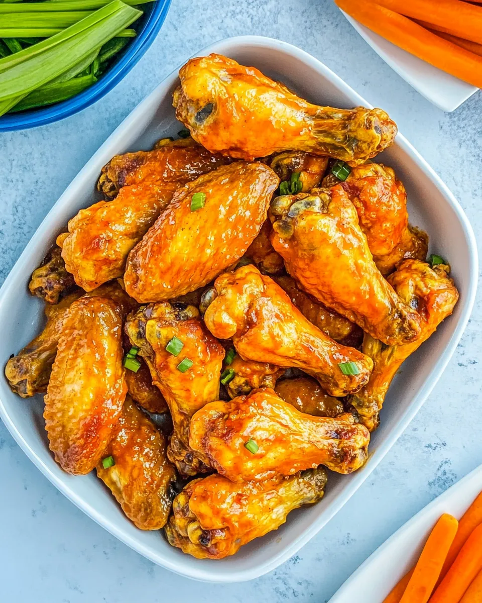 Classic Crispy Air Fryer Chicken Wings recipe photo