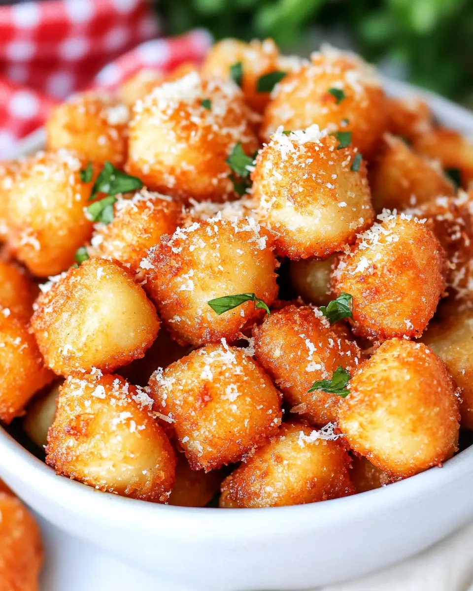 homemade Crispy Air Fryer Gnocchi photo